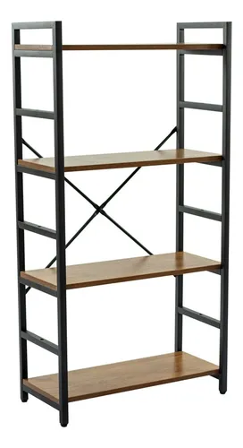 ESTANTE INDUSTRIAL AÇO&MDF
